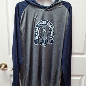 F mens Alleson long sleeve stretch pullover hoodie size 2XL